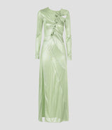 LONG SLEEVES LONG DRESS