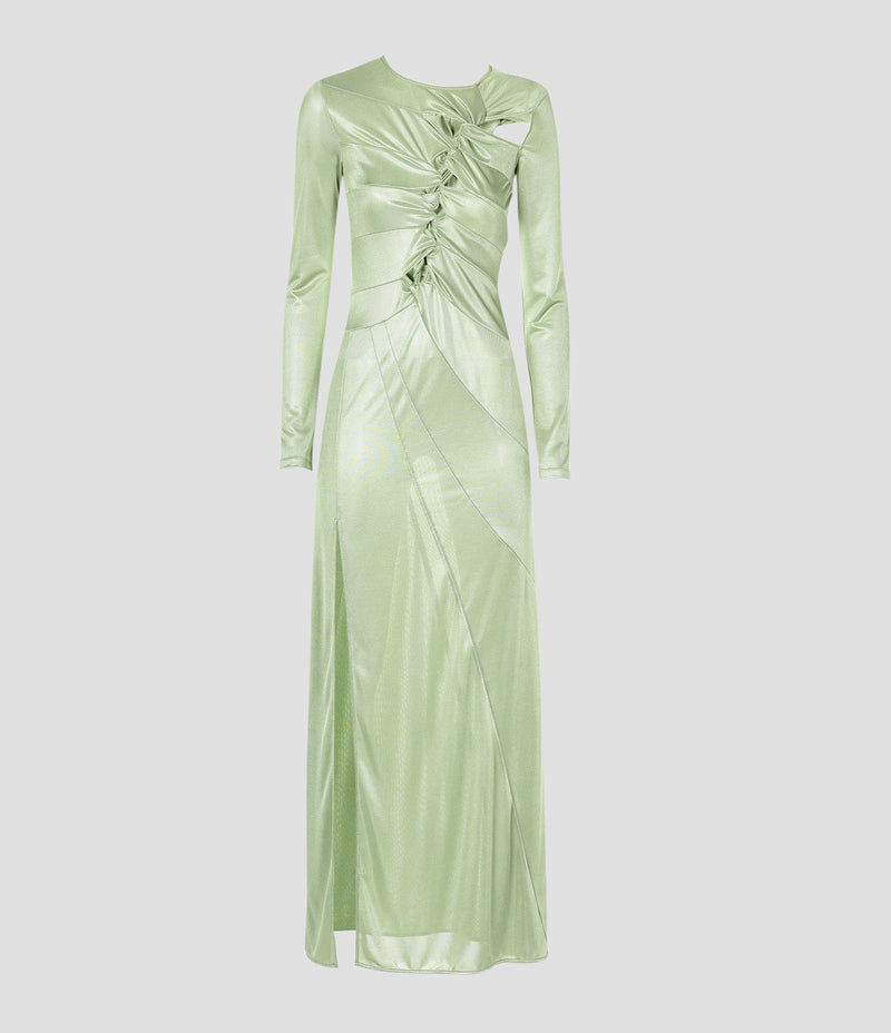 LONG SLEEVES LONG DRESS