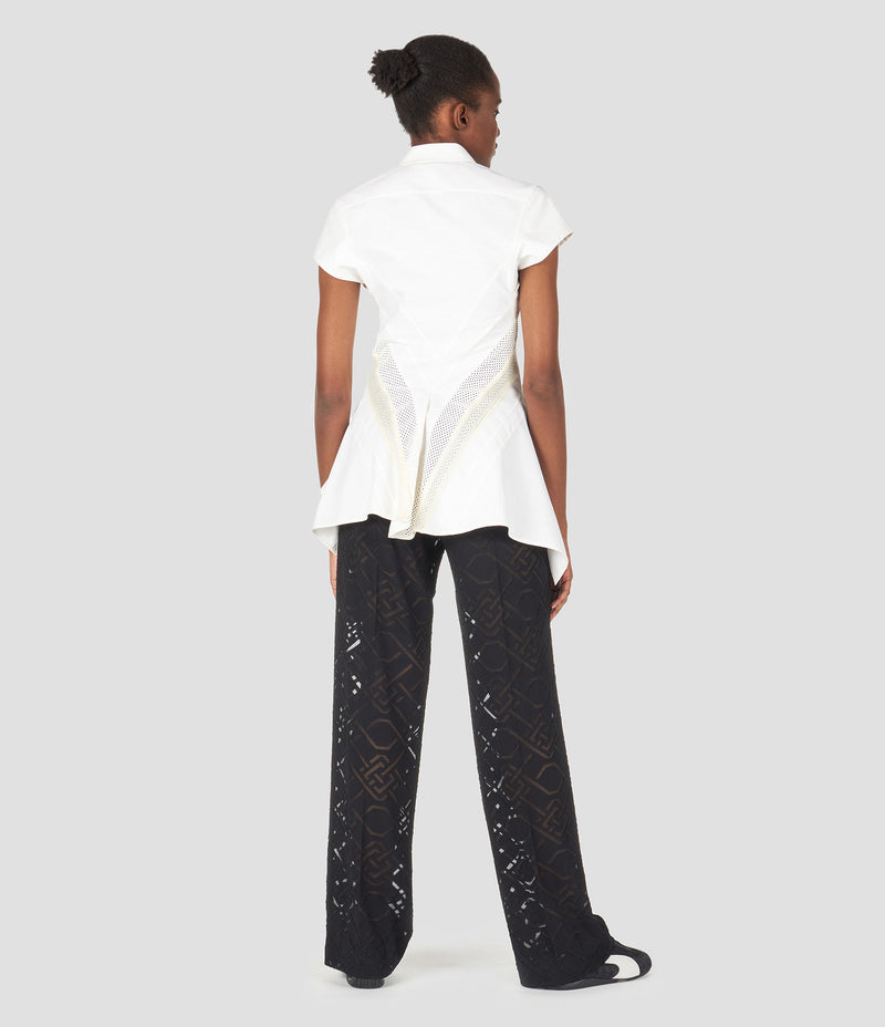 SHORT SLEEVES OXFORD COTTON SHIRT