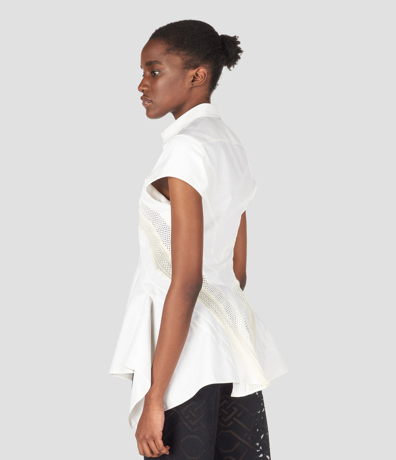 SHORT SLEEVES OXFORD COTTON SHIRT