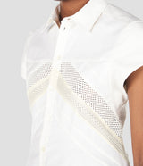 SHORT SLEEVES OXFORD COTTON SHIRT