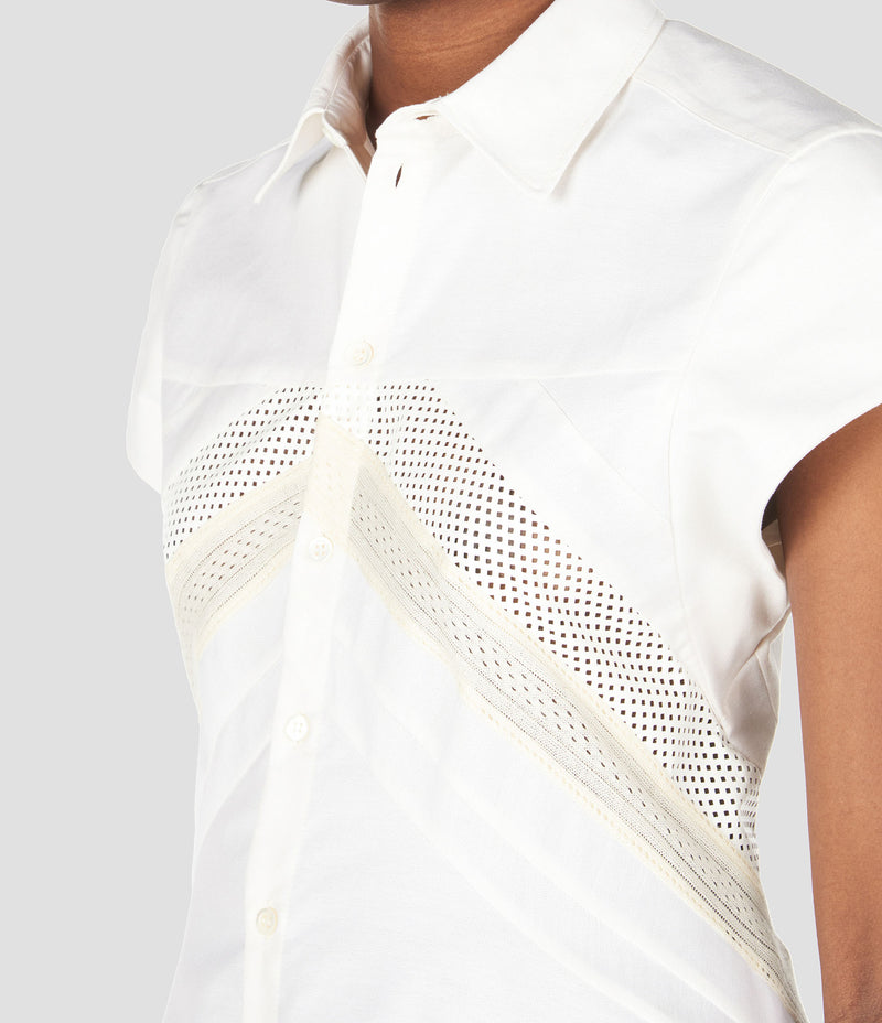 SHORT SLEEVES OXFORD COTTON SHIRT