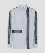 PINSTRIPE OXFORD COTTON LONG SLEEVES SHIRT
