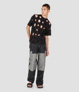 MONOGRAM FLOC PRINT T-SHIRT