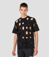 MONOGRAM FLOC PRINT T-SHIRT