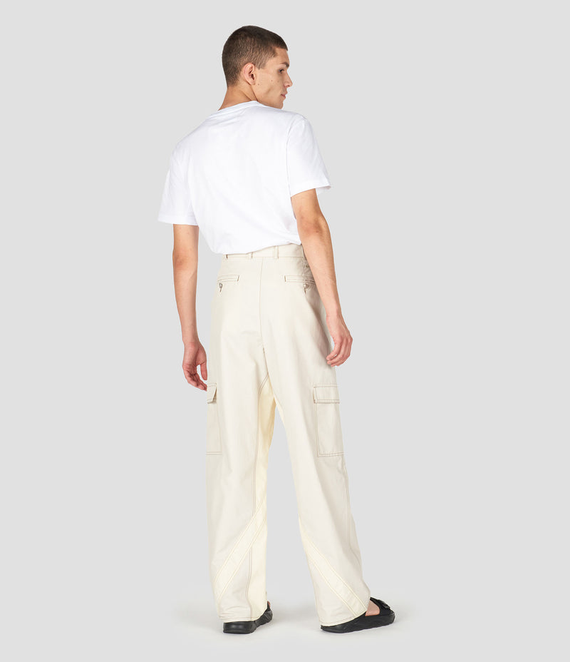 CK EMBROIDERED WHITE T-SHIRT