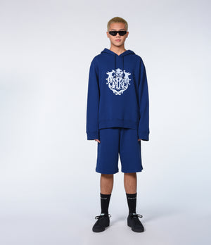 BLUE CREST HOODIE