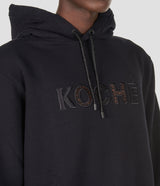 Embroidery Logo Hoodie Black-SK3GU0016S25566900