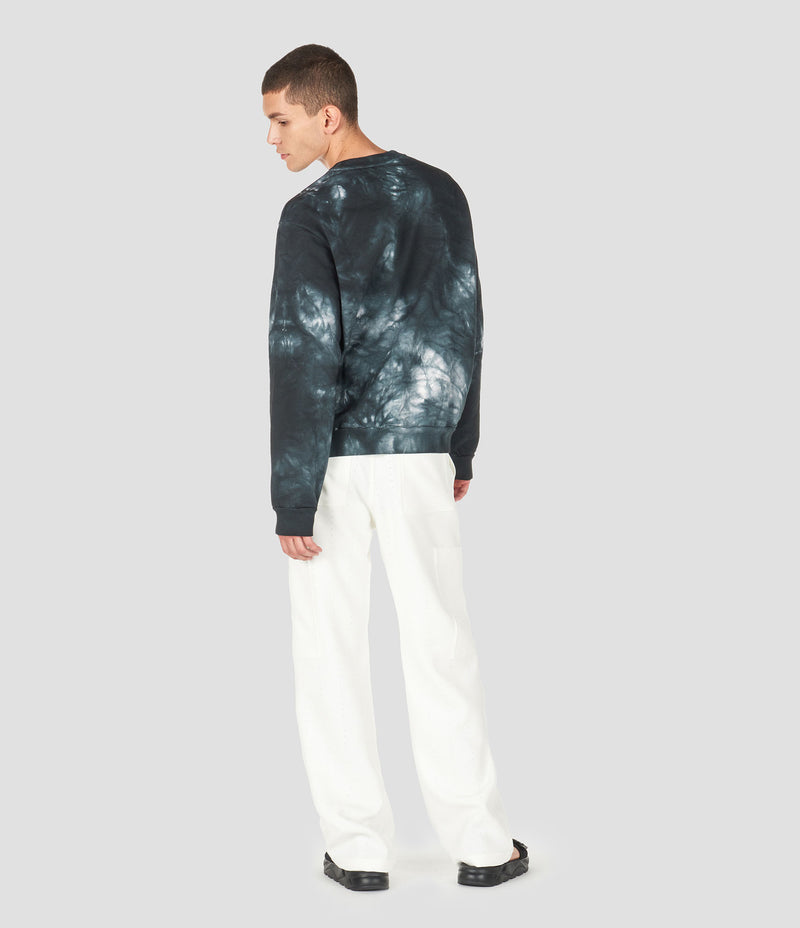 COTTON FLEECE CREWNECK SWEATSHIRT