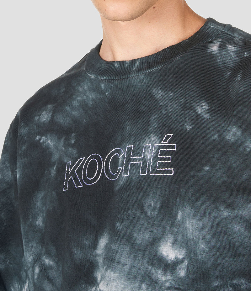 COTTON FLEECE CREWNECK SWEATSHIRT