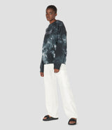 COTTON FLEECE CREWNECK SWEATSHIRT