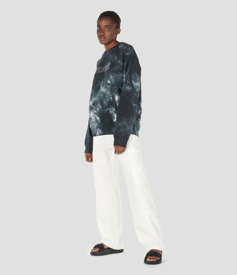 COTTON FLEECE CREWNECK SWEATSHIRT