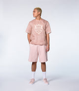PINK CREST SHORTS