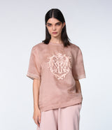 PINK ORGANZA T-SHIRT