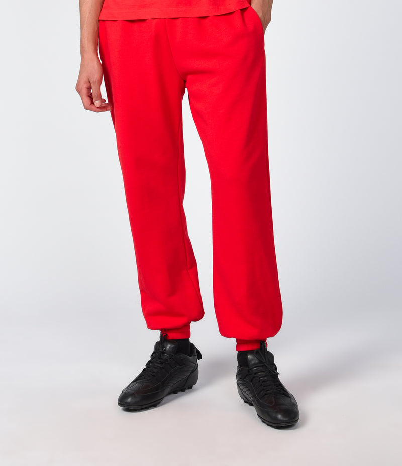 JERSEY TRACK RED PANTS